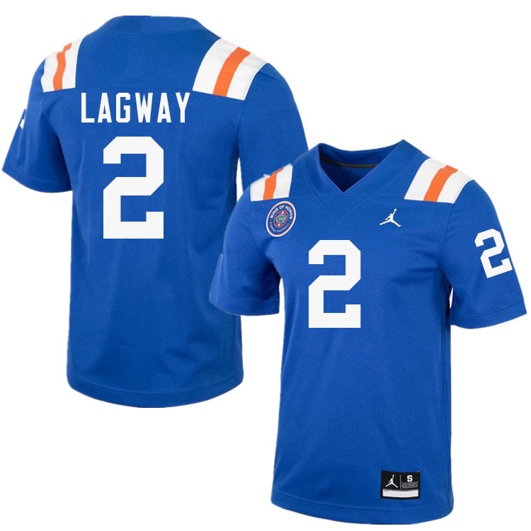 DJ Lagway Florida Jersey,Florida Gators #2 DJ Lagway Jersey Youth Uniforms-Throwback Royal DJ Lagway Florida Jersey,Florida Gators #2 DJ Lagway Jersey Youth Uniforms-Throwback Royal